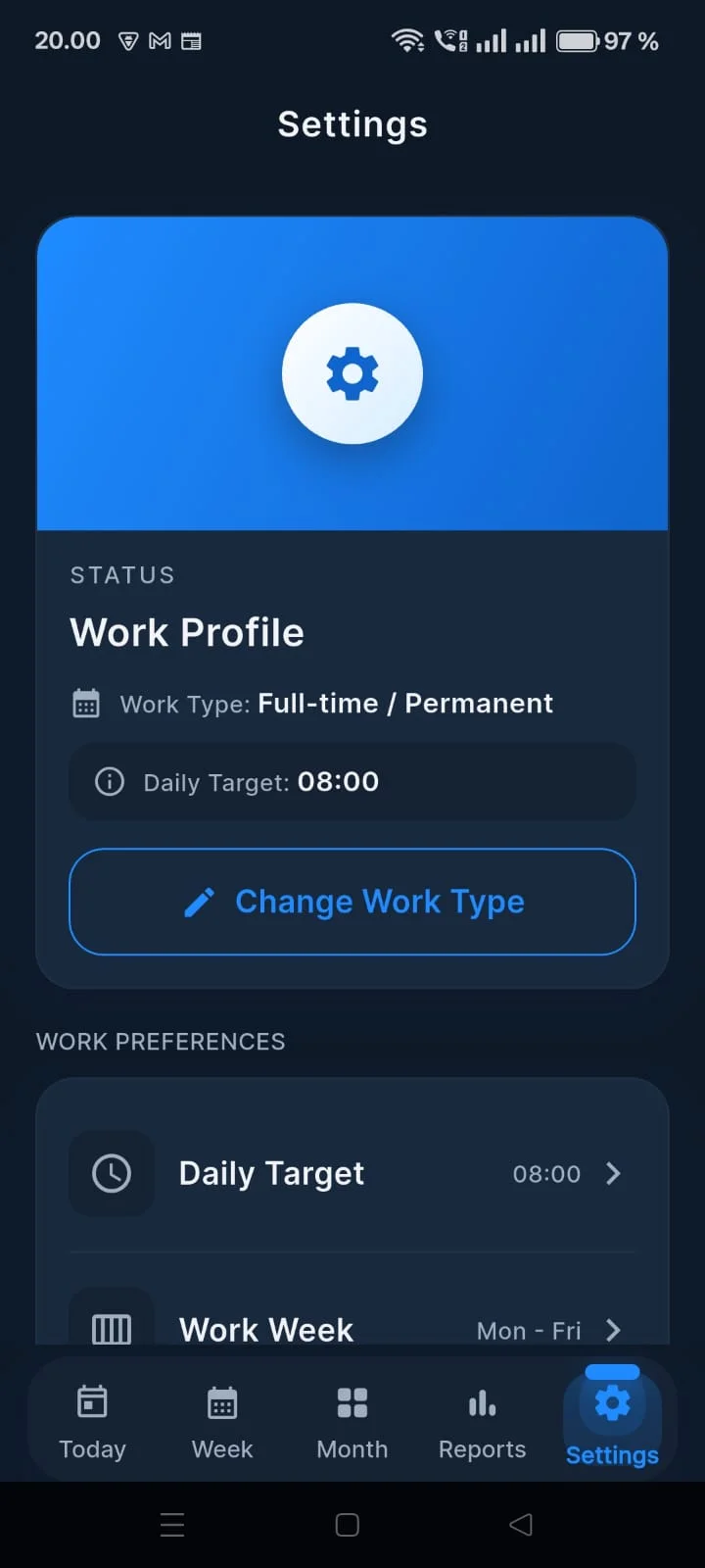 Day Quota app screen 6 from its Google Play listing